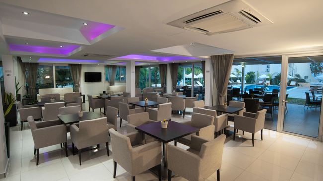 Frixos Suites Hotel Apts Voróklini Étterem fotó